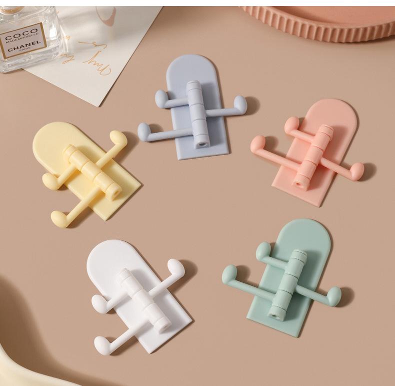 Cute Cartoon Self Adhesive Hooks, Easy Install Home Essentials
