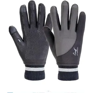 Winter Gloves for Men |  Screen Compatible |  for Running, Cycling, Hiking in Cold Weather