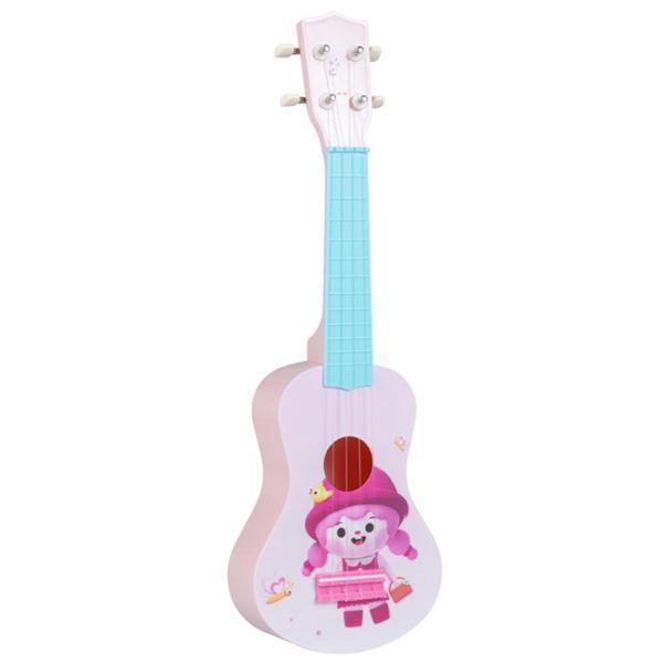 21" Kids Ukulele with Nylon Strings, BPA-Free ABS Mini Guitar for Beginners