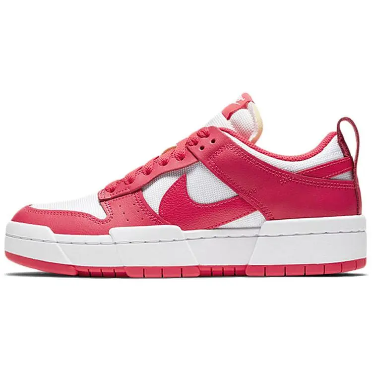 Nike Dunk Disrupt Women's Low-Top Sneakers: Breathable Mesh and Synthetic Leather with Comfort, Support, and Slip-Resistant Lightweight Design Verifiable, with credentials and supporting global authentication
