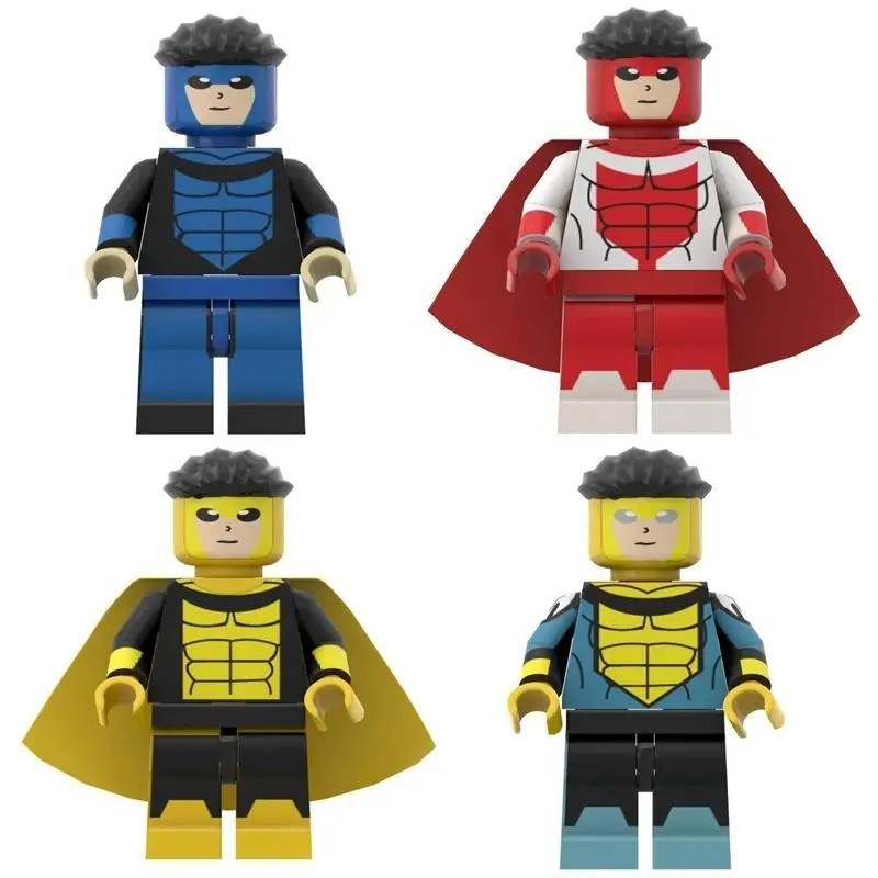 2026 hot item Compatible Building Block Man Mark Minifigure Superhero Toy Model Collectible For Teens Adults Desk Display Birthday Gift Popular toys
