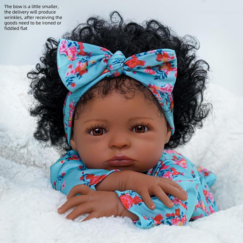 Babeside Baby Doll 20in Soft Body Cloth Body Strap, Feeding Accessory Set, Cuddly Doll Gift, Suitable for Children 3 Years and Older, Christmas & New Year Gifts