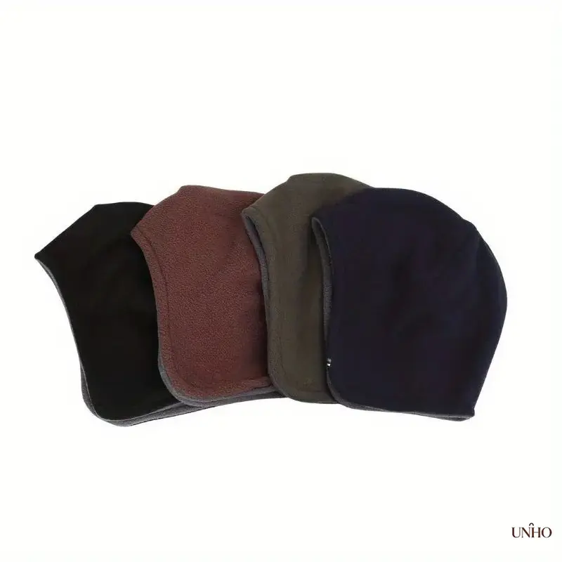 Winter Fleece Beanie Hat For Men And Women, Double‑Layer Thermal Cap With Guitar Reflective Print, Soft Cozy Windproof Earmuff Headwear, Functional Cold‑Weather Accessory For Cycling, Camping, Travel, Outdoor Activities, Sleeping And Daily Wear