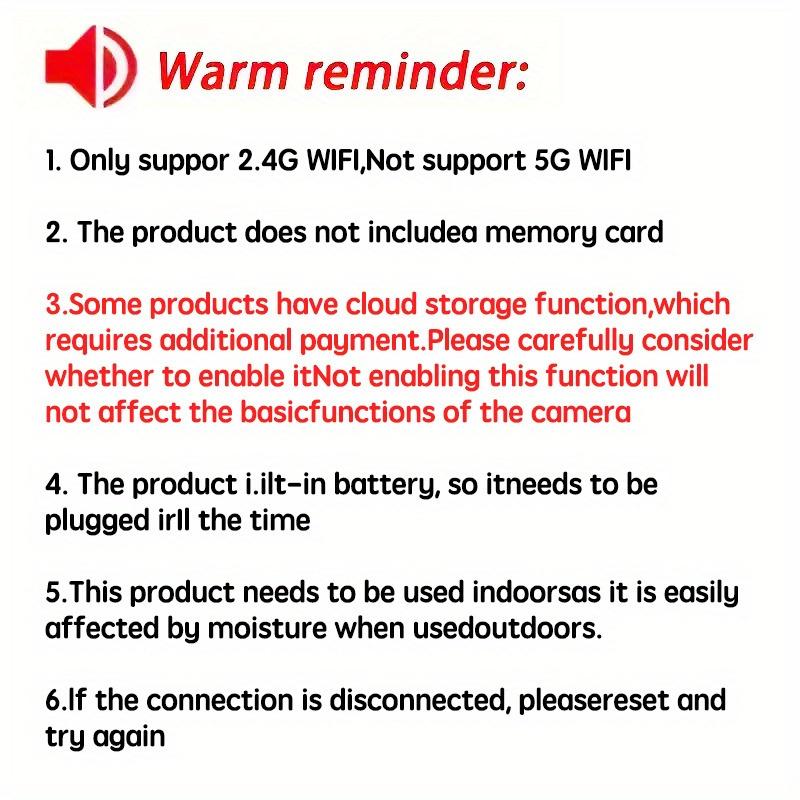 Smart Wireless Security Camera with Remote Viewing-Rechargeable Battery and USB Power Supply, Wi-Fi Support, Suitable for Home Monitoring, Wireless Outdoor Security Camera