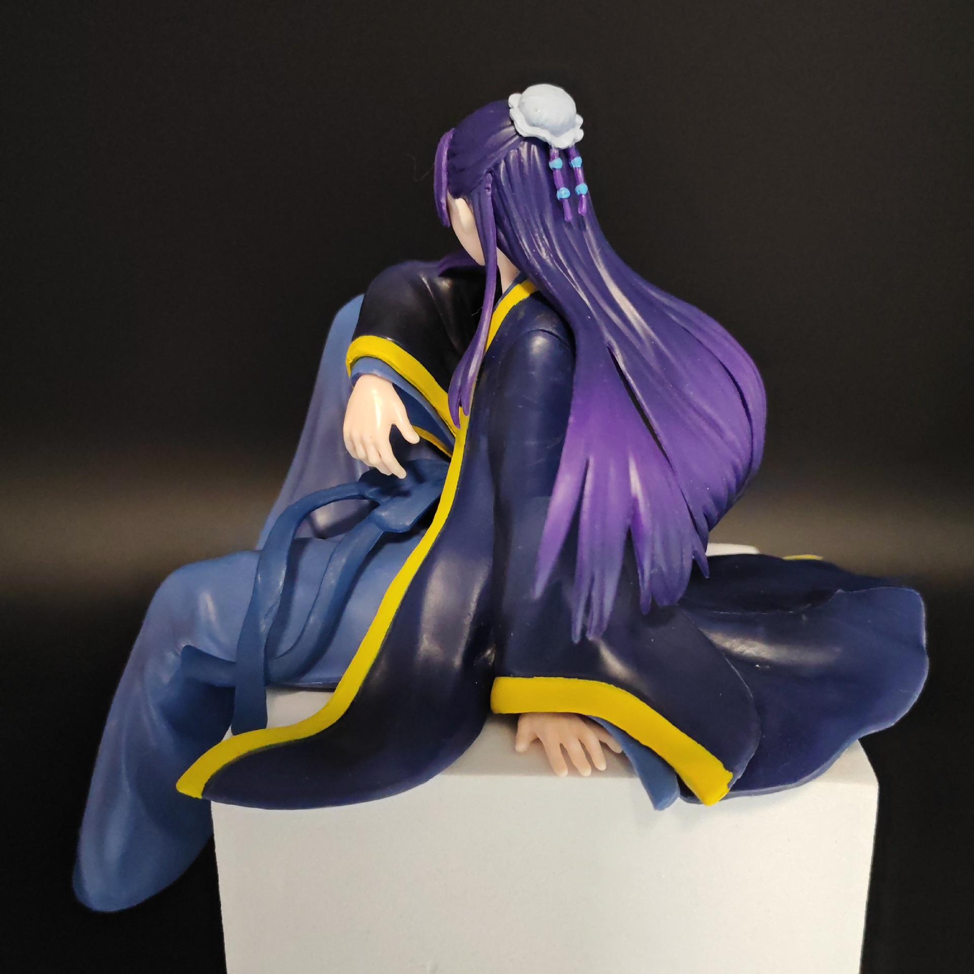 2026 The Apothecary Diaries Jinshi Sitting Pose Anime Figure PVC Model Toy Desktop Ornament Collectible Gift for Anime Fans