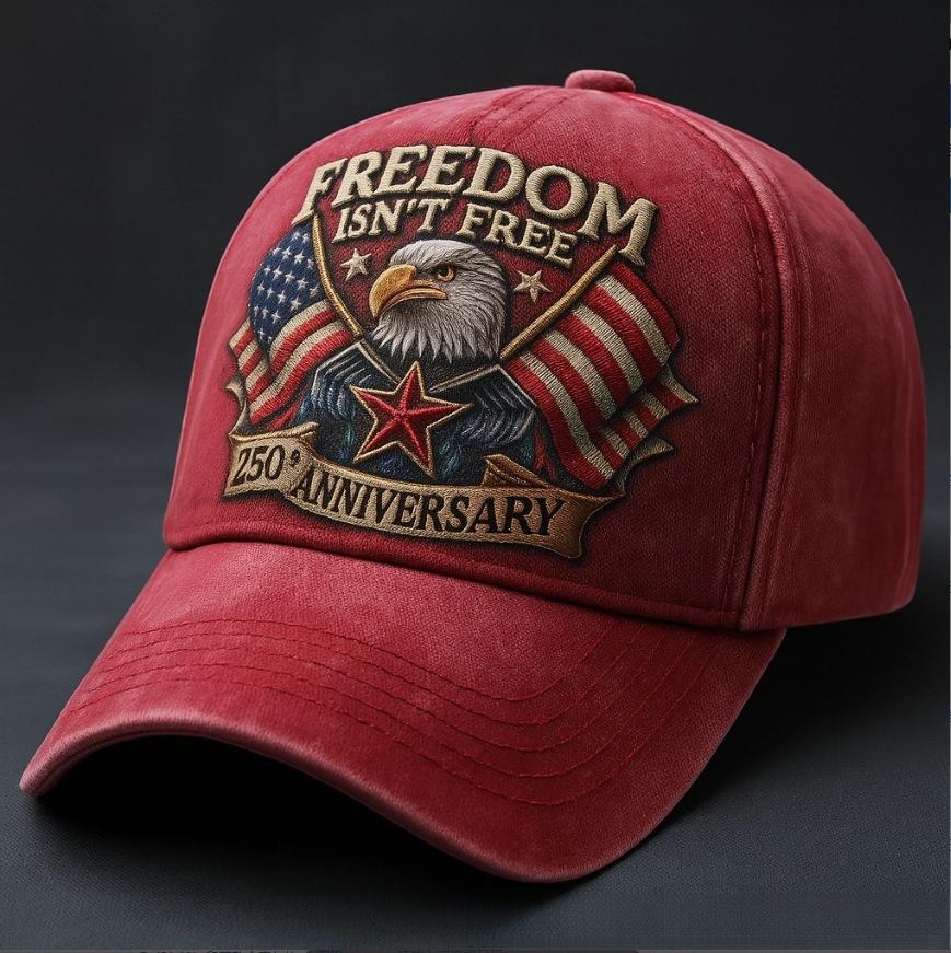 2026 New Printed Hat Marine Corps 250th Anniversary Cap Baseball Cap with National Flag