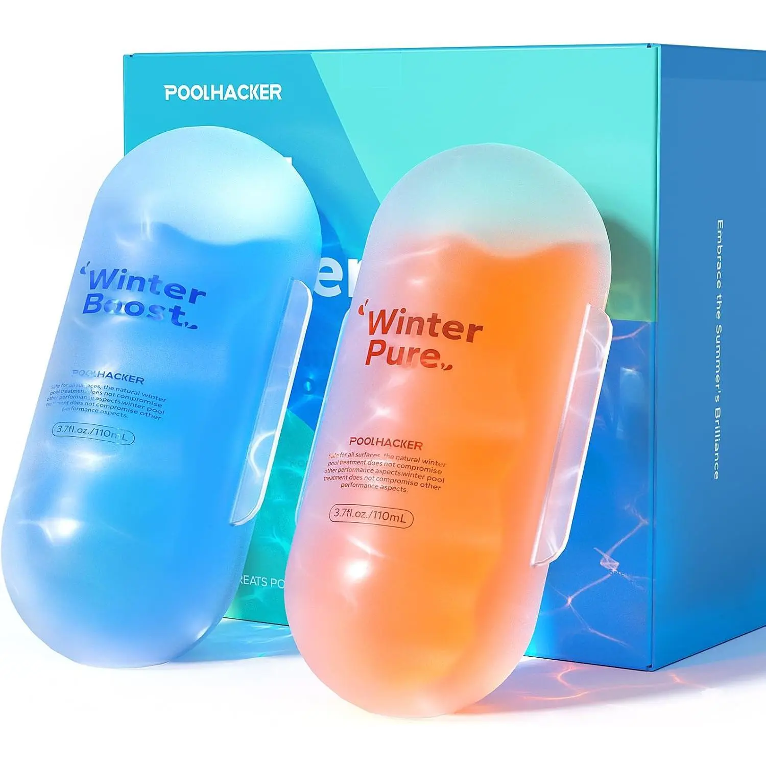 Winter Closing Kit 3 in 1 Winterizing Care for Above Ground and inground Pools, Long-Lasting & Safe for 15,000 Gallons