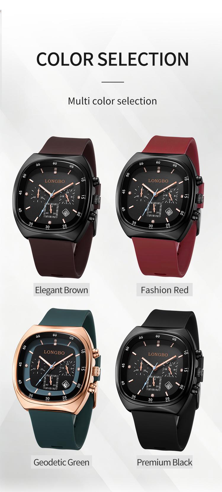 Fashionable waterproof men's and women's universal open watch - fluorescent and soft strap, the choice daily casual wear
