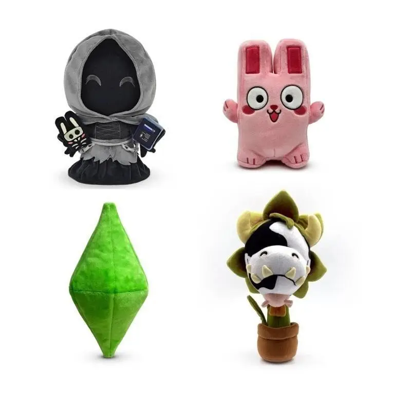2026 hot item The Sims Freezer Bunny Plush Soft Stuffed Toy Bedroom Desk Decor For Kids Gamers Collectors Cozy Gift For Halloween Christmas, Video Games