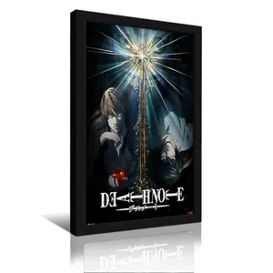 Death Note Light Yagami Poster Canvas Art Print Anime Fan Decoration for Teenage Boys Girls Birthday Gift Bedroom Wall Decor Manga Image