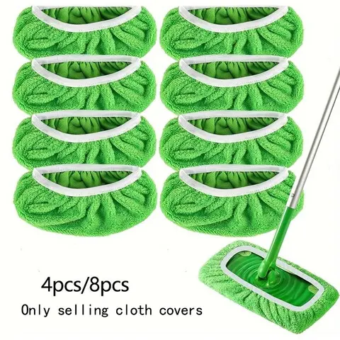 Reusable Mop Pad without Mop, Water Absorption Washable Durable Replacement Mop Cloth, Wet and Dry Use, Easy To Clean, Cleaning Supplies, Home Care Supplies, Reusable Mop Pads, Mop Accessories, Mop Refills