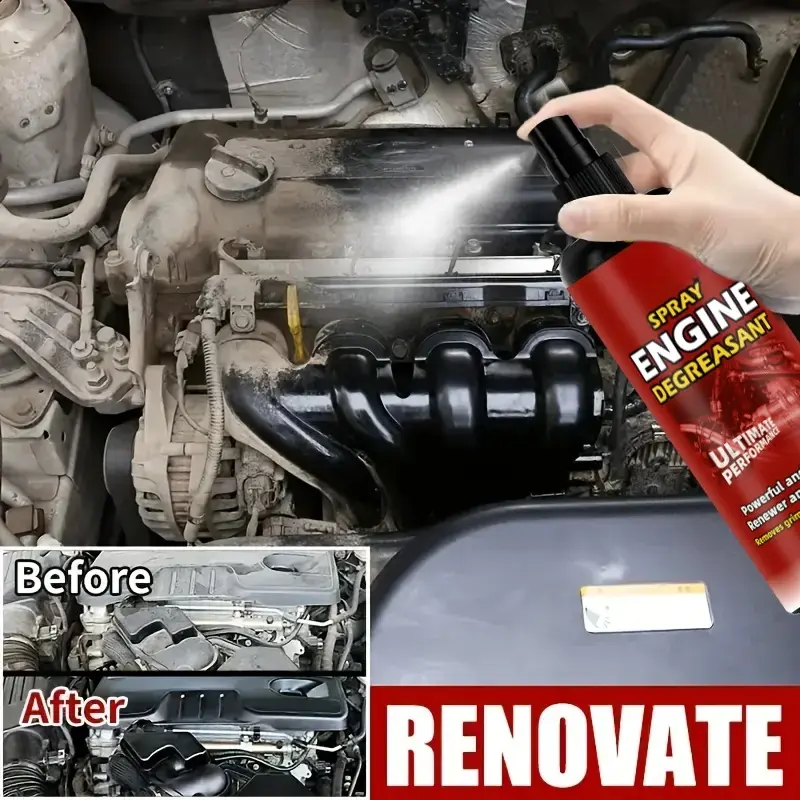 Advanced engine compartment refurbishment kit, engine insulation solutions, polishing agents for plastic parts of cars, SUVs, trucks and vans.
