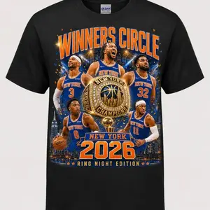 New York 2026 Shirt, Winners Circle Basketball Tee, Ring Night Vintage T-Shirt, NY Sports Fan Gift