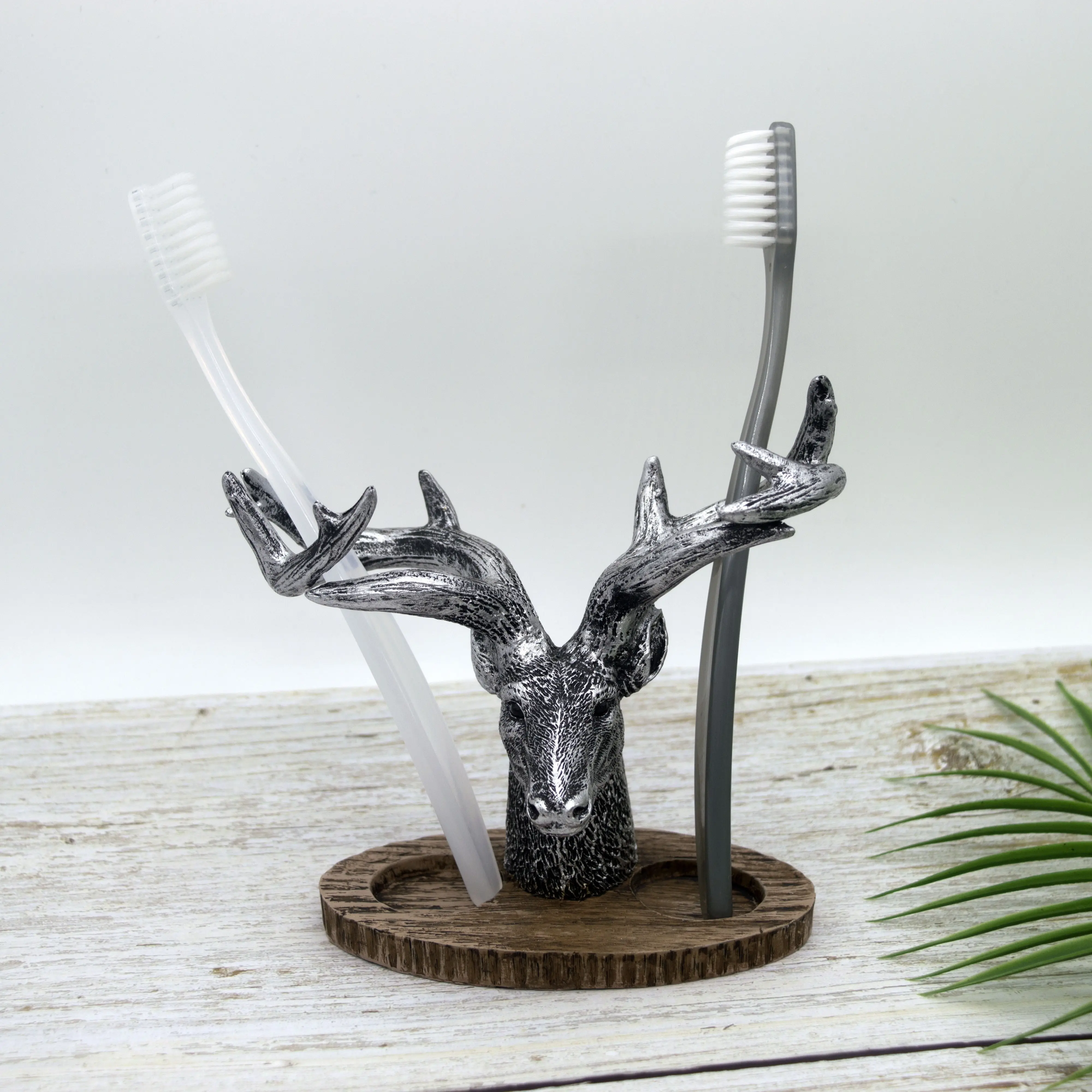 1pc Decorative Deer Toothbrush Holder - Organize Your Bathroom with Style, Home Decor, Furniture For Home