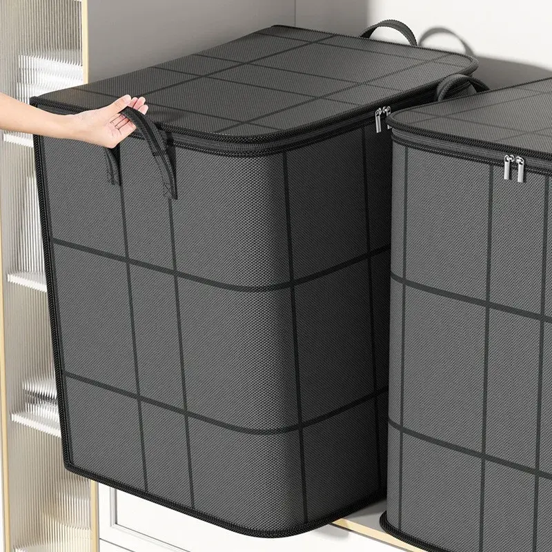 Thickened composite material storage large-capacity clothing quilt finishing bag large-capacity moving storage bag