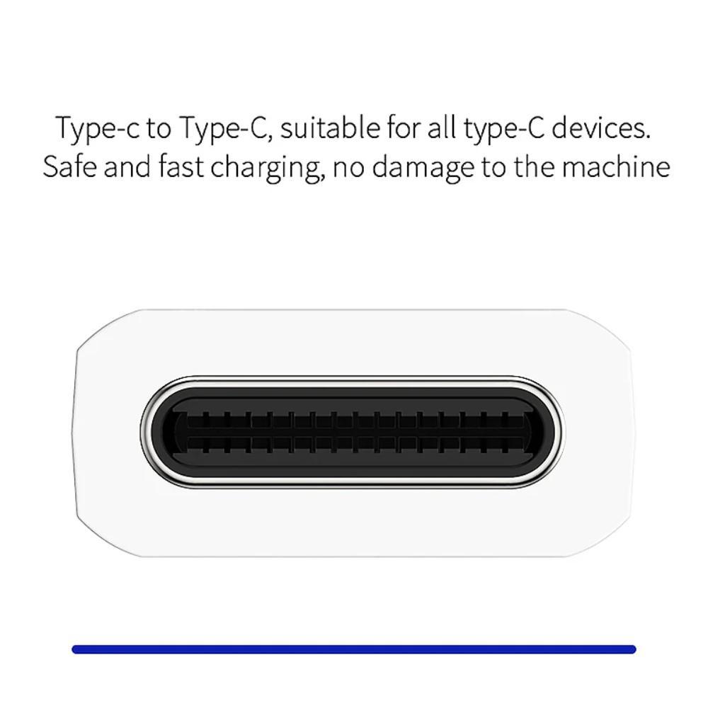 45W 5A USB Type C to Type C Fast Charging Cable, 1 Count PD 45W USB C Data Cable, Phone Accessories Compatible with Samsung Galaxy S20 S21 S22 S23 S24 Ultra Plus