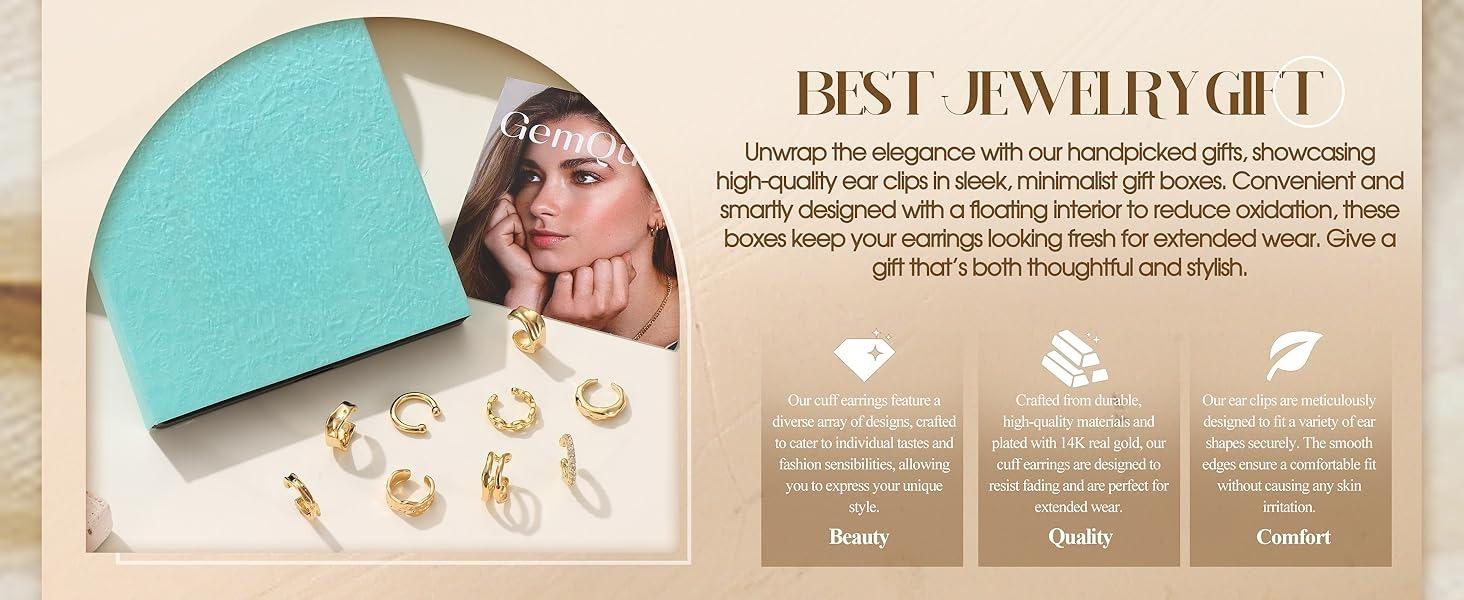 CASSIECA 9Pcs Ear Cuff Non Piercing Earrings for Women Me 14K Gold Plated Ear Cuffs Earring Non Pierced Ears Adjustable Clip On Trendy Fake Cartilage Conch Helix Jewelry with 5A CZ CASSIECA 9Pcs Ear Cuff Non Piercing Earrings for Women Me 14K Gold Plated Ear Cuffs Earring Non Pierced Ears Adjustable Clip On Trendy Fake Cartilage Conch Helix Jewelry with 5A CZ