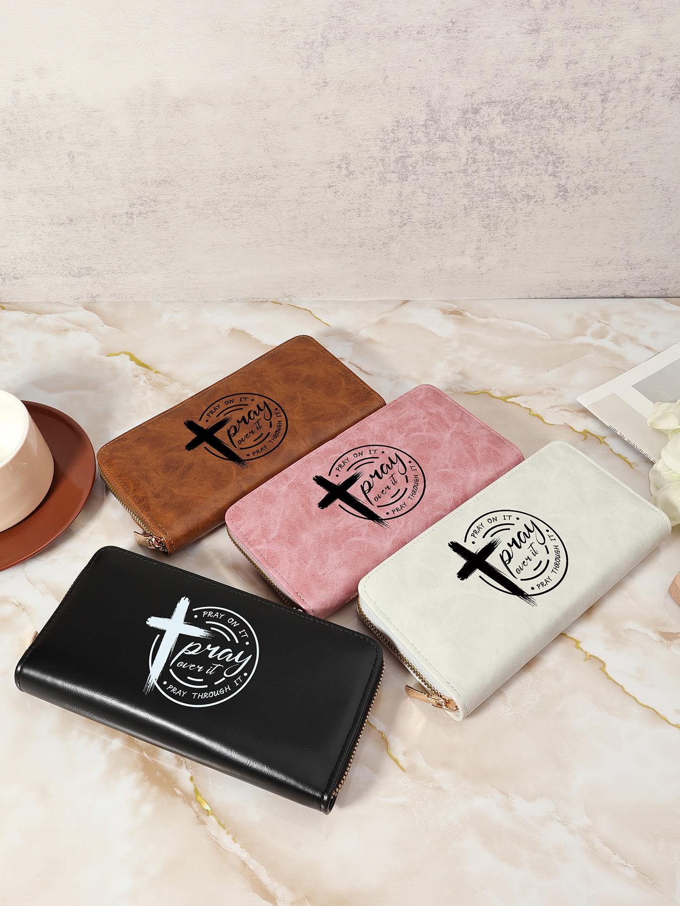 Fashionable Women's Letter Design Long Wallet, Fashionable Wallet with Multiple Card Slots, Women's Multi-functional Card Clip, Elegant Stylish Purse, Fashionable Versatile Purse, Card Holder Wallet