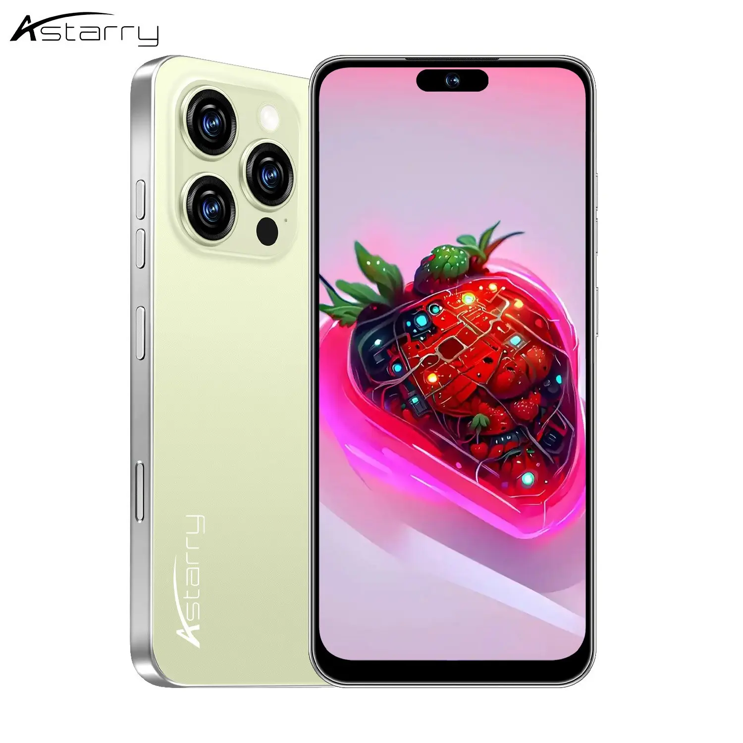Astarry 6.93-Inch 16 Pro Max Mobile Smartphone, 4g Network, 13mp Camera, 4100mah Battery, 4GB+64GB Storage, Dual Sim, Android System, Octa-Core Processor