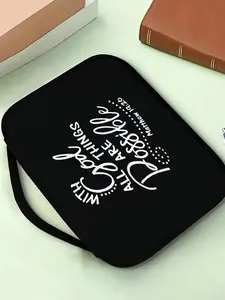 Large Capacity Multi-Functional Bag, Fashion Simple Letter Number Pattern Print, Handbag, Daily Use, Holiday Gift, Outdoor Activities