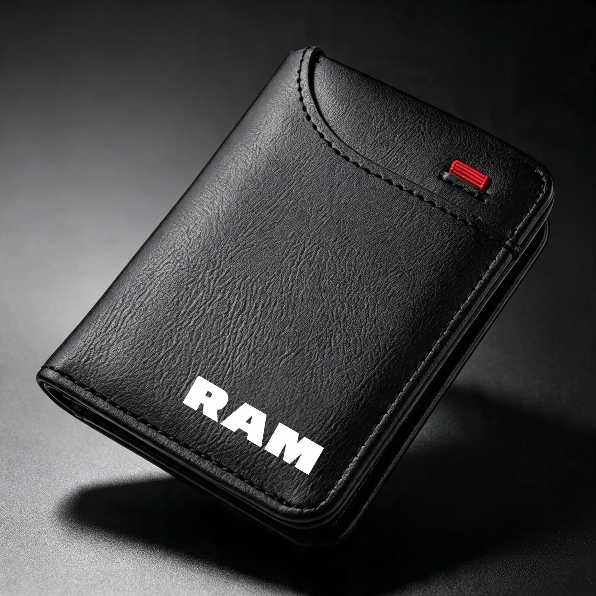 PU Leather Car Driving Document Bag ID Passport Holder Card Wallet Card Pouch For Dodge Ram 1500 Journey Charger Dart Challenger Durango