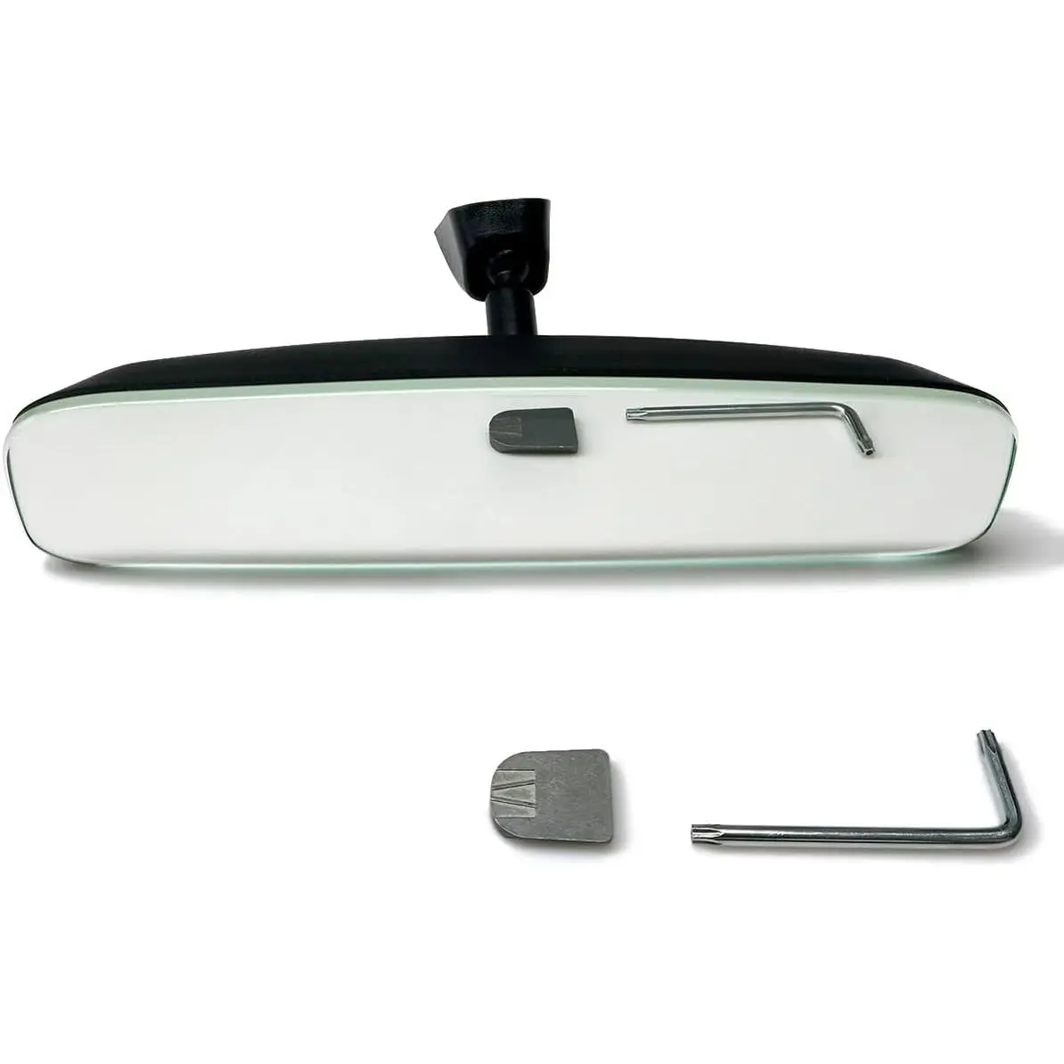 10.5" Frameless Day/Night Rear View Mirror, Universal Fit for Jeep, Kia, Hyundai, Nissan, Toyota, Ford, Honda & More Models