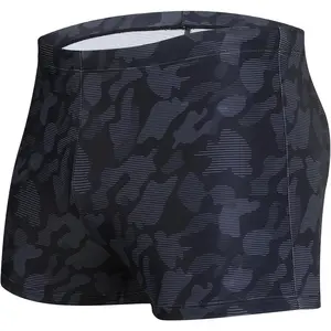 Mens-Swim-Jammers Athletic-Swimwear Quick-Dry-Shorts Durable-Team-Swimsuits - Drawstring Competition Swimming UPF50+(Gift)