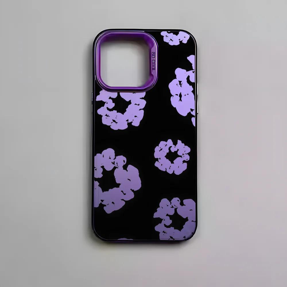 SE Luxury D-Denim T-Tears Phone Case For iPhone 17 16 15 14 13 12 11 mini Pro Max X 8 7 Plus Anti Fall Matte Back Cover