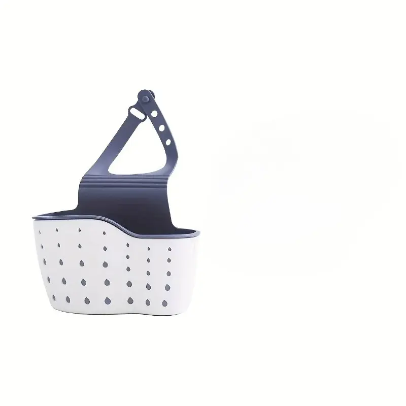 Multi-Functional No-Drill Faucet Silicone Dual-Layer Sink Drainer Rack, Quick-Dry Design, Battery-Free, Kitchen Sink Organizer