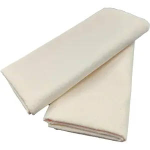 Pure Cotton Bread Towel for Baking. 18x14 inches, Set of 2. Reusable Dough Proofing Cloth for Artisan Bread, Sourdough, Baguette, with Absorbent Fabric.