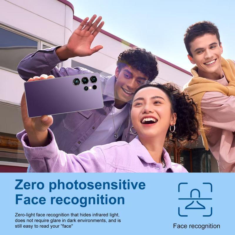 25 Ultra Unlocked SG Android 14 Smartphone 12GB+512GB,6.99 HD Display 68MP+108MPCam.7800mAh, Dual Card, Built in Pen. FaceUrlock, Case & Protector