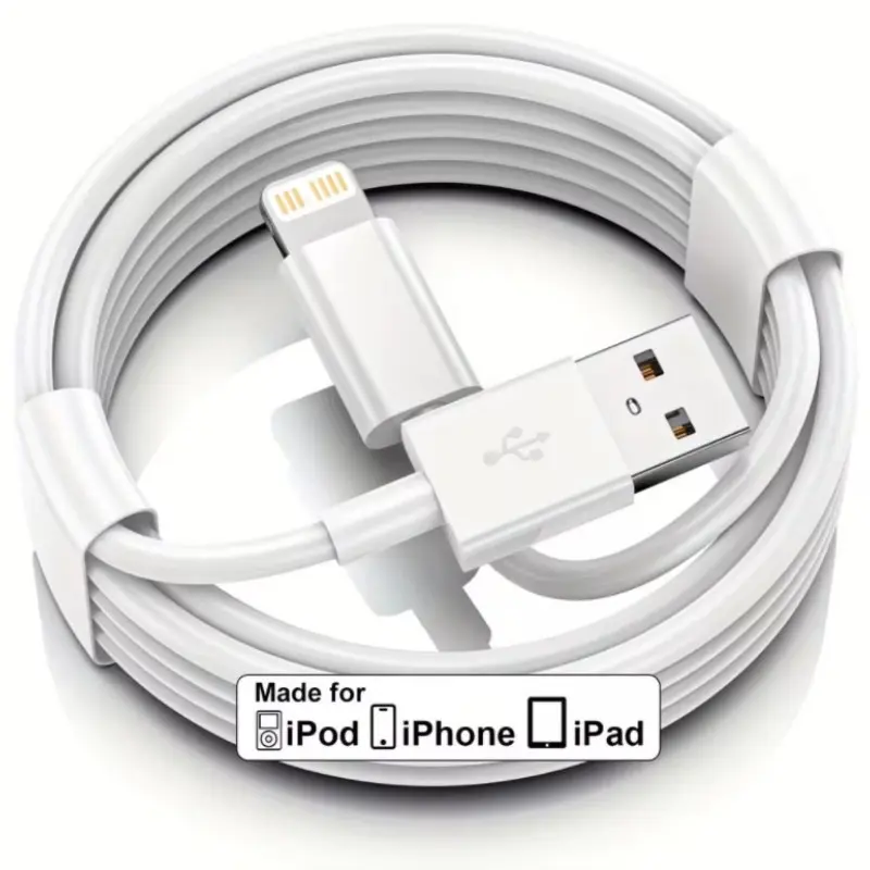 New Carplay USB Data Cable, Gpmi Charging Cable, USB a to Lightning, Fast Charging, Compatible with Cellphone, iPhone 14/13/12/11/XS/XR/8/7/6, iPad Series