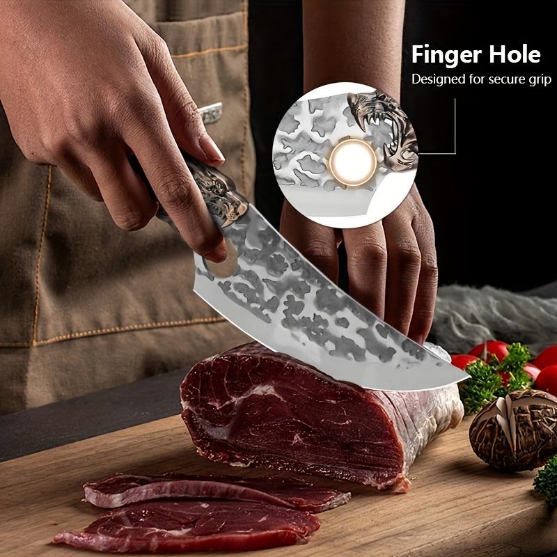 7 piece set, knife, multi-functional set, hotel gift set, outdoor camping car set, scissors, steak knife, beef knife pork knife, chicken and duck meat knife, can easily cut meat, fruit knife, plastic handle upgraded design grip summerwins