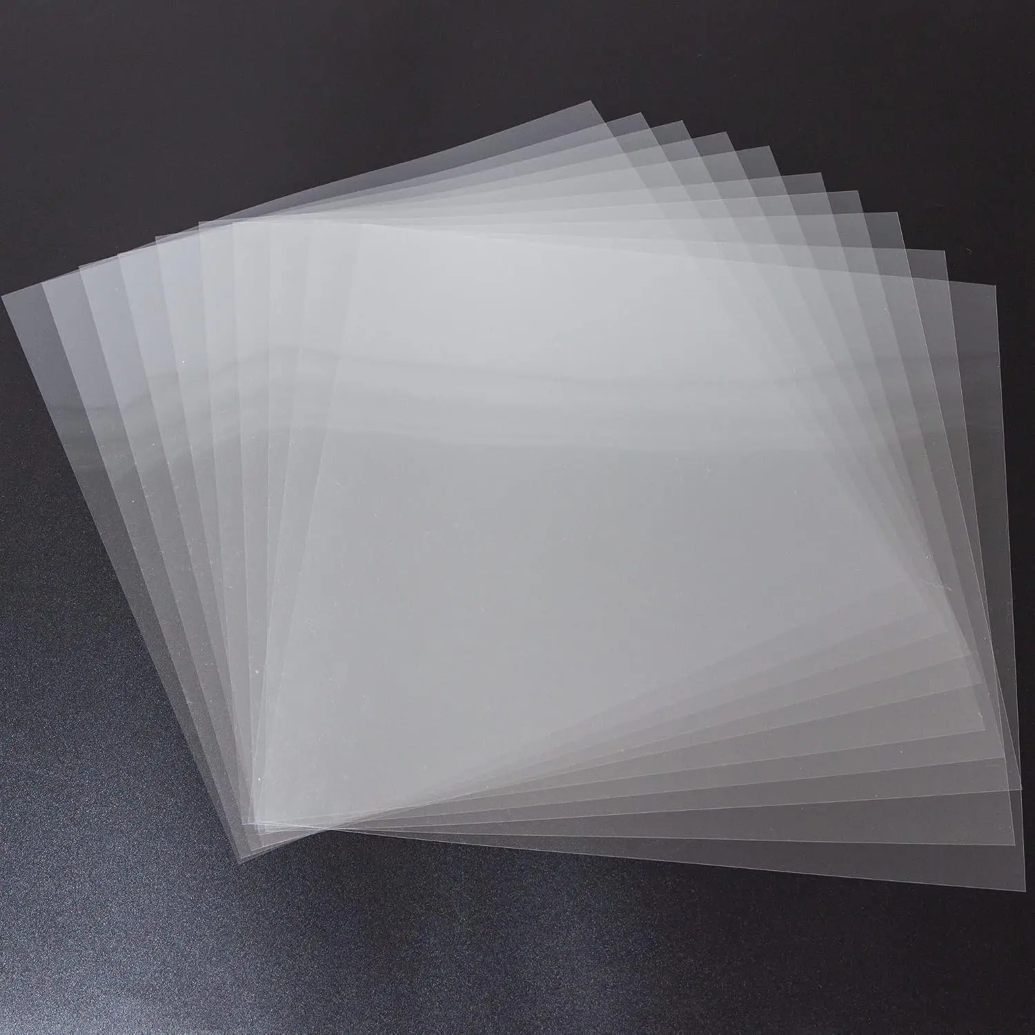 7 Mil Blank Mylar Stencil Sheet (10Pcs),12 x 12 Inch Clear Plastic Sheets, Acetate Sheets for Crafts, Plastic Sheets for  Machine,  Stencil Material
