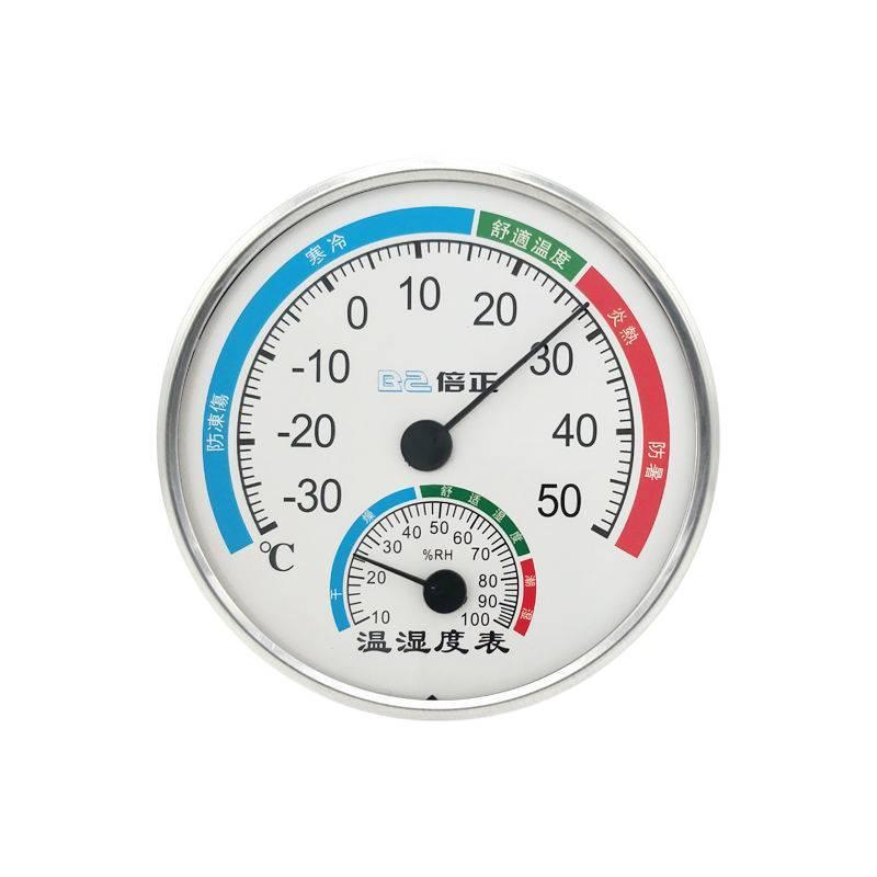 Pointer-type temperature and humidity meter, industrial thermometer, household humidity gauge, indoor wall-mounted