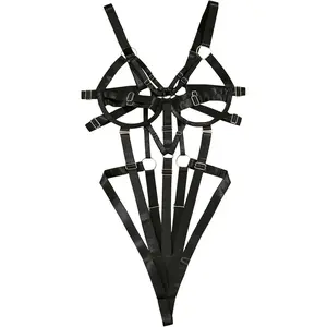 What women should wear in 2026Women's Sexy Lingerie One Piece - Push Up Underwire Teddy Bodysuit with Strappy Crisscross Design