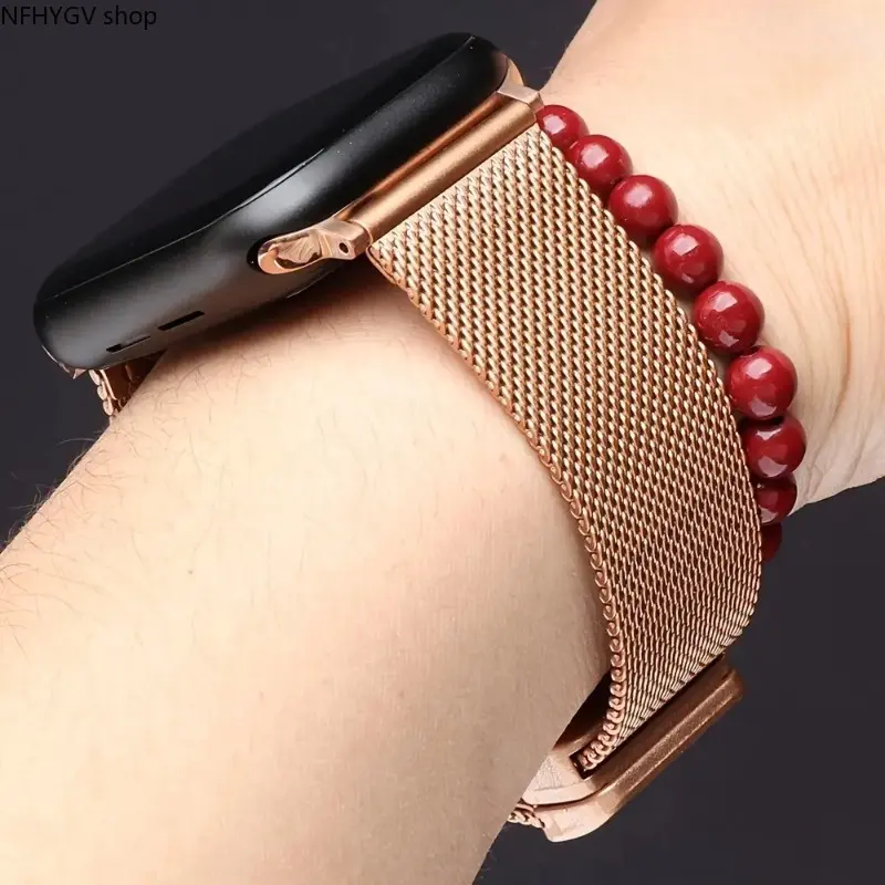 Durable Premium Stainless Steel Smart Watch Band With Folding Clasp, Anti-Wear Metal Wearable Accessory Fits All 38–49Mm Smart Watches, Elegant Polished Strap Ideal For Formal Occasions, Daily Commute And Outdoor Everyday Wear