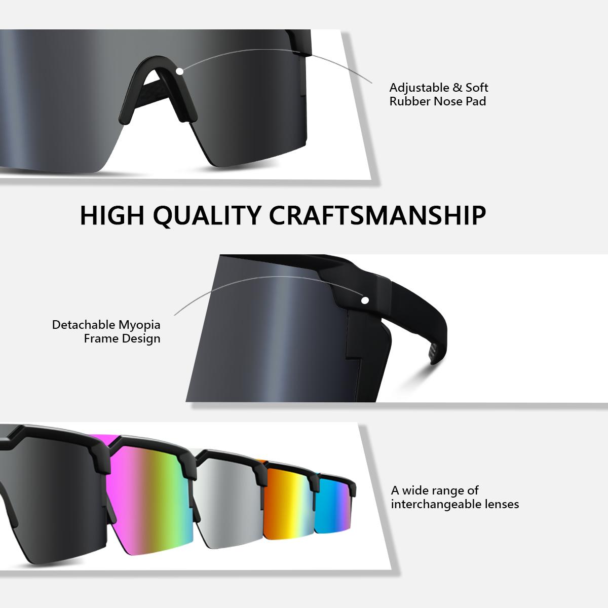 Z87+ Polarized Safety Sunglasses for Men and Women, Versatile Color Options, Good-lookin' Design, Lightweight and Practical Eyewear Multifunctional Outdoor