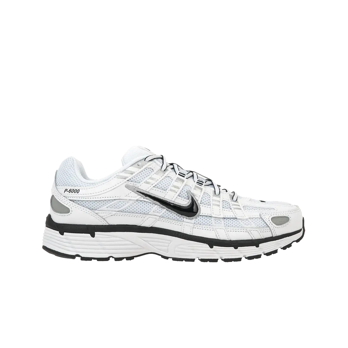 Nike P-6000 'White Metallic Silver Black' CD6404-107