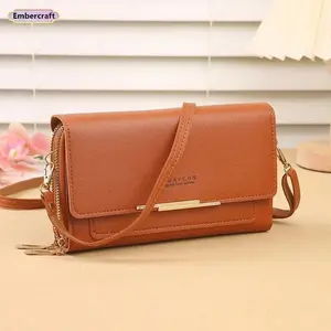 Women’s Fashionable Crossbody Bag, Multi-Compartment Clutch Wallet, Adjustable Strap Handbag Shoulder Bag, Lightweight Large-Capacity Accessory for Travel and Daily Use, Adjustable Strap Bag