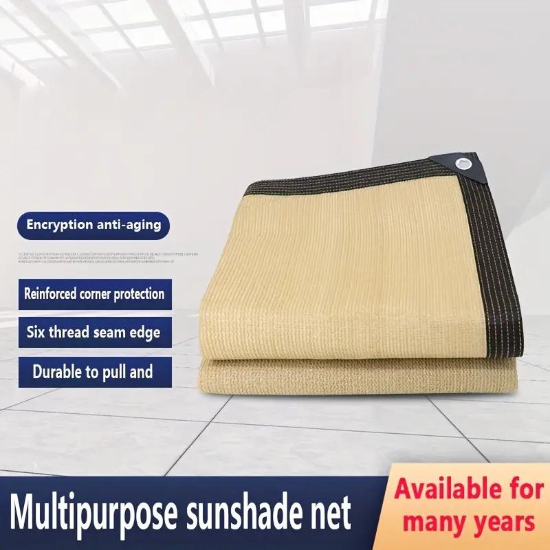 1pc Rectangular Sunshade Net, Breathable Square Shade for Lawn and Pool, 90% to 95% Shading Rate, Perfect for Outdoor Activities