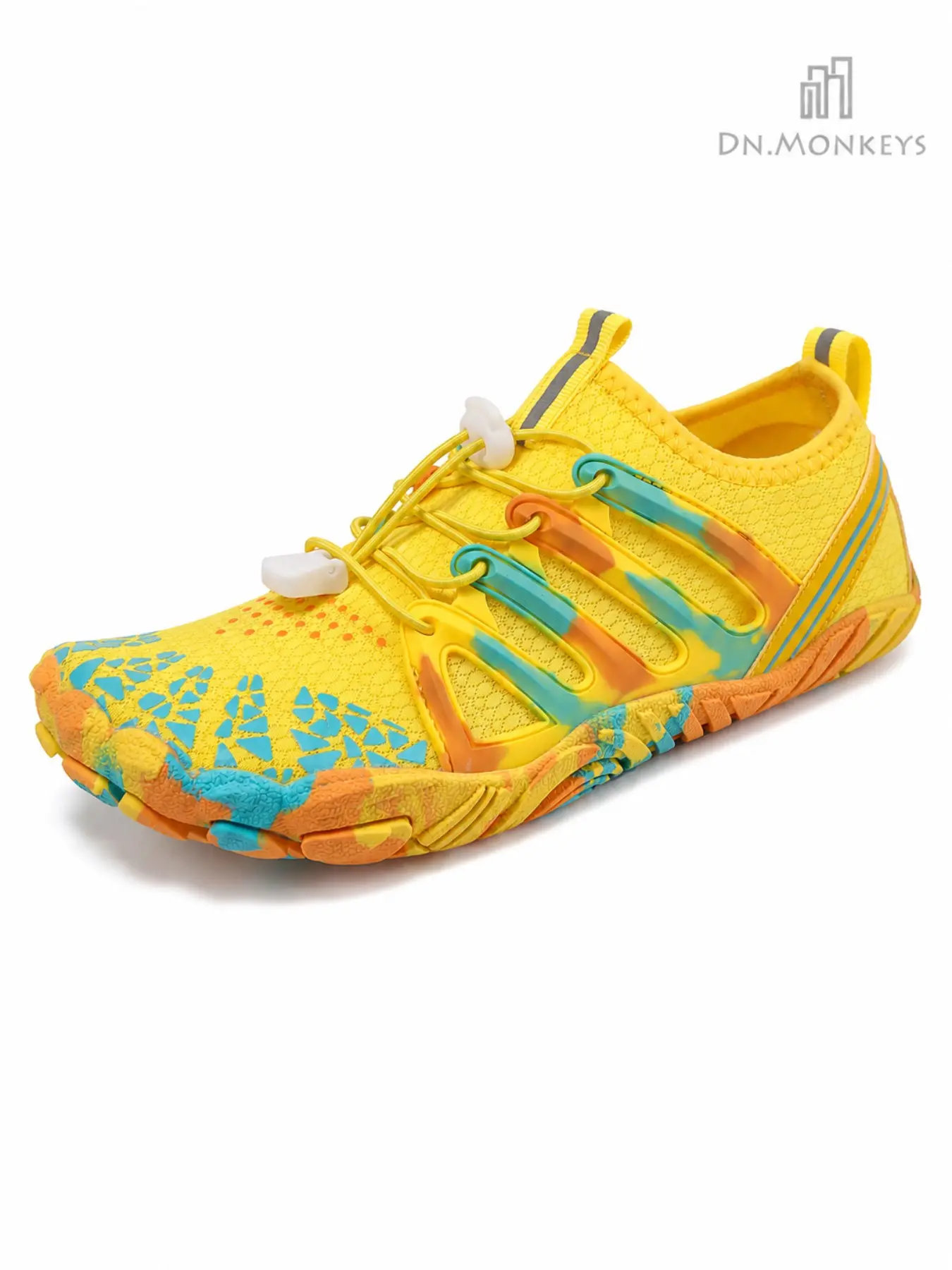 [Dn. Monkeys] Men's Outdoor Barefoot Fitness Shoes, Breathable Elastic Mesh, Lightweight Hiking Shoes, Slip-Resistant Water Sports Shoes, Hike Barefoot Shoes