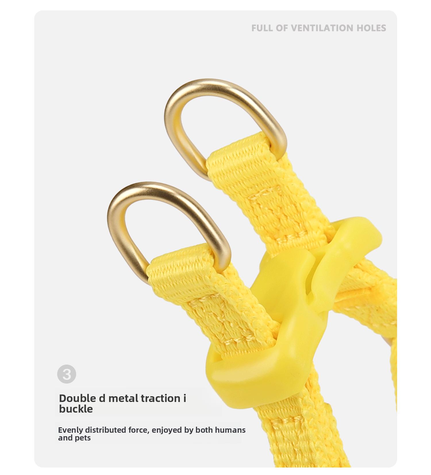 I-Shape Vest Harness For Small And Medium Dogs, Cute Comfort Design For Outdoor Walking