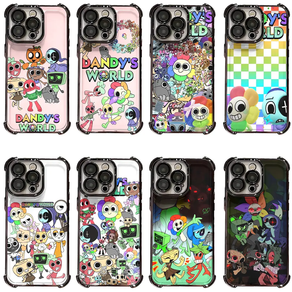 Dandy's World Spooky Cute Game Shockproof Phone Case for iPhone 17/16/15/14/13/12/11 Pro Max/Pro/Plus & Samsung S23/S24/S25/S26 Ultra, Awesome Gift for Dandy's World Indie Game Lovers