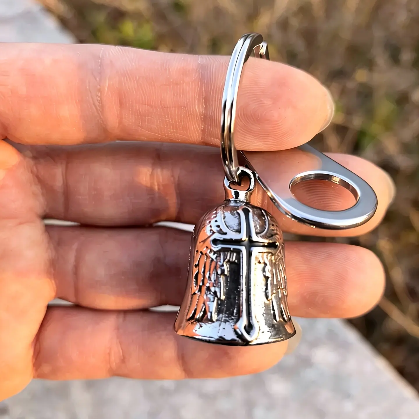 Motorcycle Bell Gift Set, Pet Collar Bell Charm, Motorcycle Bike Pet Decor, Vintage Aesthetic, Durable Structure, Lucky Blessing