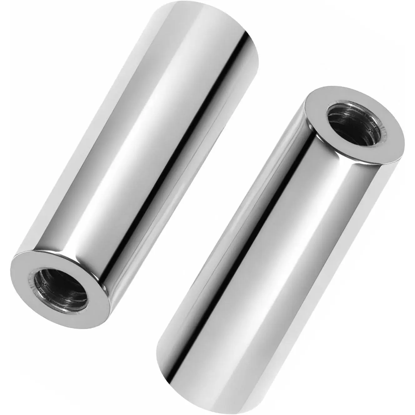 2 PCS Beer Tap Handle, 304 Stainless Steel Keg Tap Handle for Kegerator, 3/8'' Thread Draft Beer Tap Handle for Standrad American Keg Faucet for Bars, Weddings, Restaurants & Parties