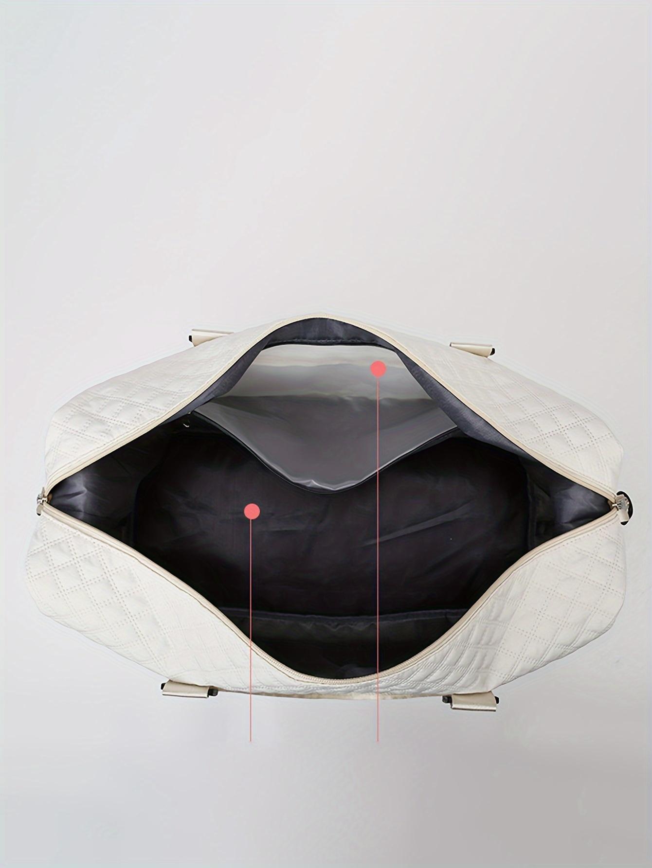 Travel Bag Set, Women's Weekend Bag with Shoulder Strap, Overnight Bag with Shoe Compartment, Yoga Gym Bag with Wet Pocket and Shoe Pocket, Pre and Postpartum Hospital Bag, Business Sports Bag Set