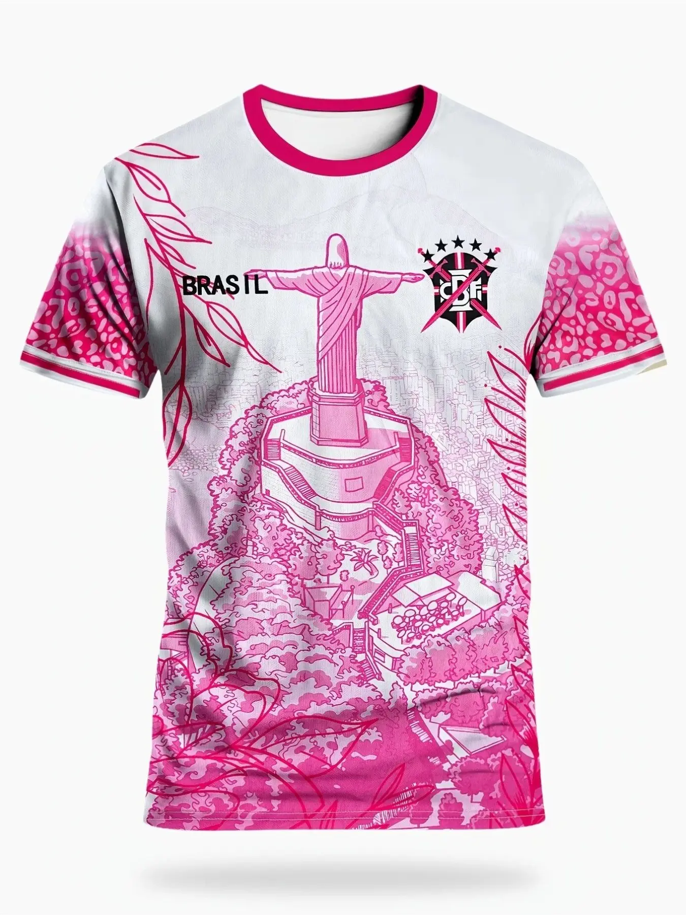 3D Print Quick-Dry Breathable Men's T-Shirt, Outdoor Football Club Fan, Unisex, Summer Short Sleeve Top, Loose-Fit, All Seasons