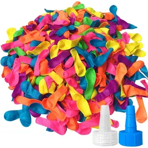 1000 Pack Water Balloons with Refill Kits, Latex Water Bomb Balloons Fight Games - Summer Splash Fun for Adults