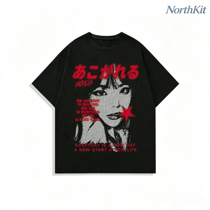 Men's Regular Fit Casual Printed Graphic Crew Tee - Round Neck Short-Sleeve Casual Fashion Tee, Summer Streetwear, Easy Pick for Daily Outings, Short Sleeves Keep Arms Cool and Free, Bold Letter Look Menswear Clothing